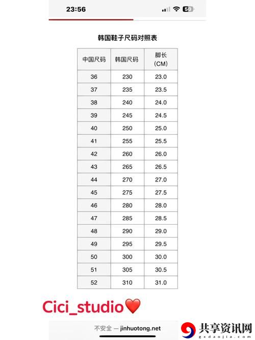 亚洲尺码和欧洲尺码专线