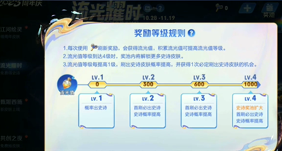 游戏里流光值888获得方法介绍 以提升自己的综合战斗能力