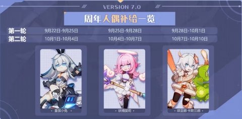 七周年庆自选补给介绍 高效完成任务获得丰厚回报