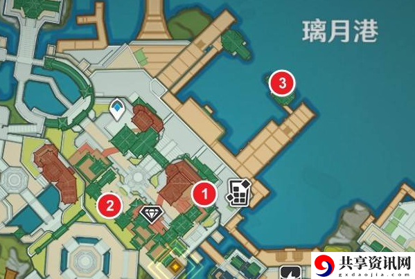 原神海灯节观景镜在哪