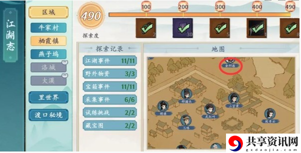 栖霞镇金庄通关攻略 选择最适合当前战斗环境的角色