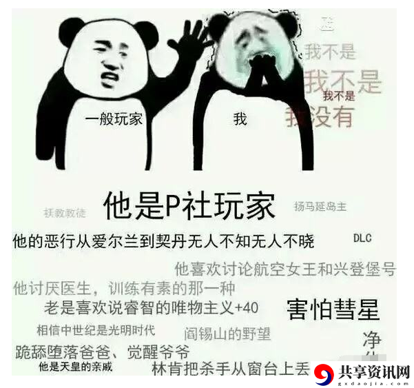 p社玩家是什么梗-p社玩家没一个无辜的
