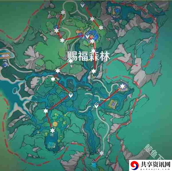原神悠乐片段位置在哪里 原神4.8希慕兰卡地图悠乐片段位置大全