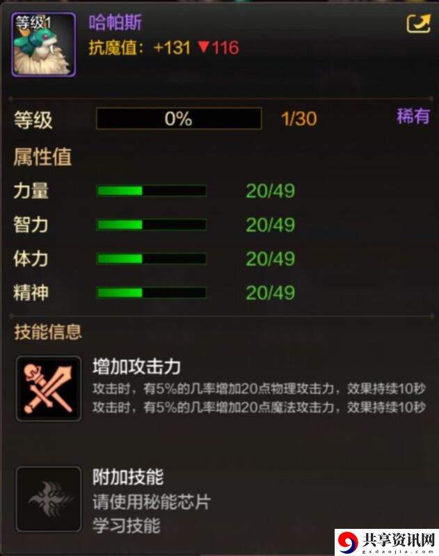 DNF哈帕斯怎么样-哈帕斯属性介绍
