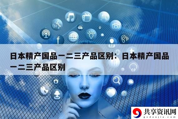 精产国品一二三产区别：解读各类产品的特征与市场定位