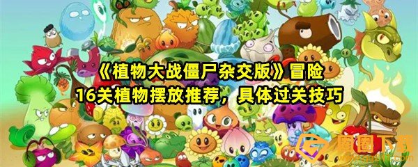 植物大战僵尸杂交版冒险16关怎么快速产生阳光-植物大战僵尸杂交版冒险16关怎么摆放植物一览[图文]
