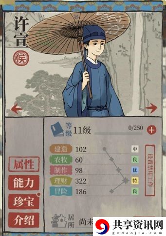 江南百景图许宣怎么样-江南百景图许宣介绍