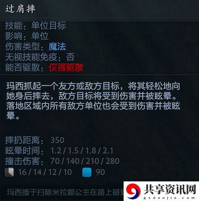 DOTA2玛西技能介绍