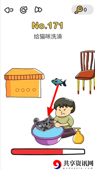脑洞大师给猫咪洗澡  脑洞大师给猫咪洗澡通关攻略