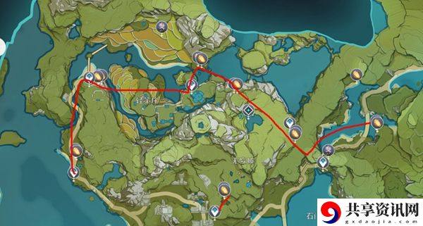 原神石珀最快采集路线