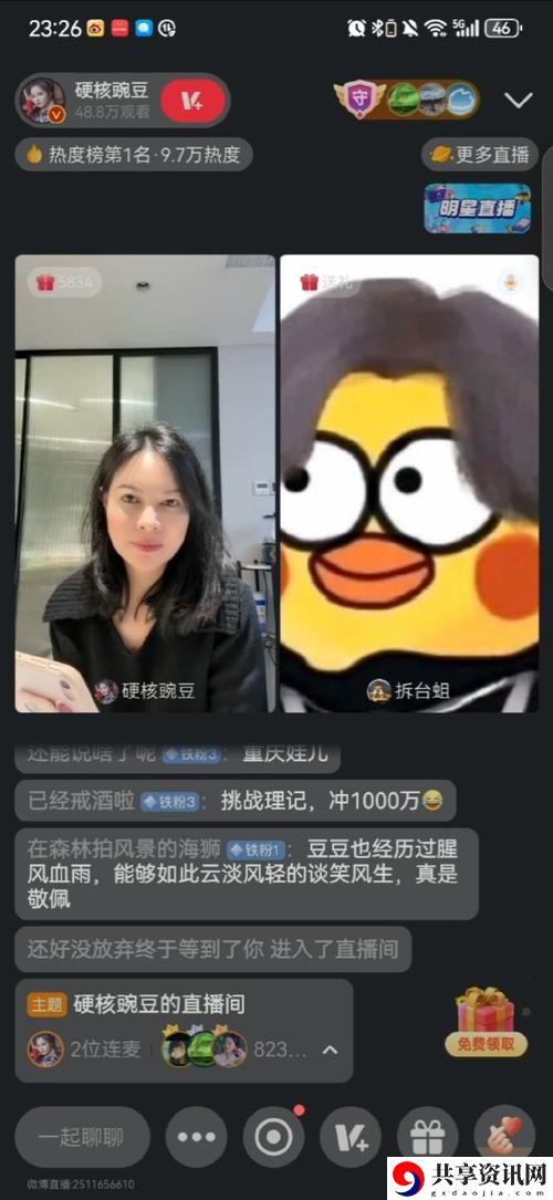 豌豆直播，观众：体验互动与娱乐的新境界