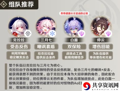 崩坏星穹铁道克拉拉培养攻略