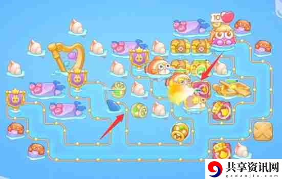 保卫萝卜4海的闺女第68关怎么过 海的闺女第68关无伤金萝卜通关攻略