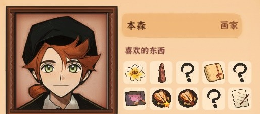 火山的女儿角色喜好介绍