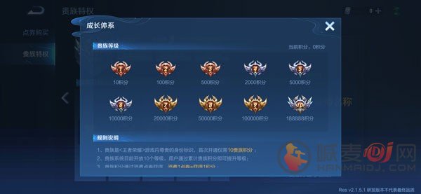 王者荣耀v10一共要充多少钱 v10贵族特权介绍