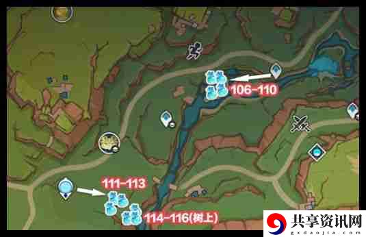 原神青蜜梅在哪里收集 青蜜梅采集路线