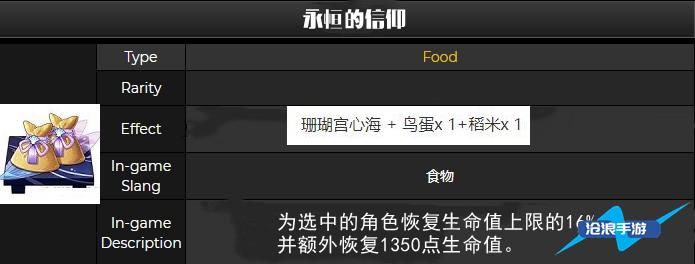 原神永恒的信仰制作配方介绍：攻略教你如何应对