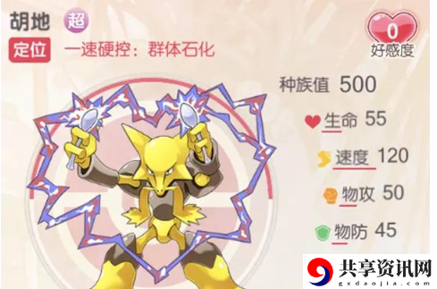 口袋觉醒一速硬控 群体石化胡地介绍-口袋觉醒胡地的属性