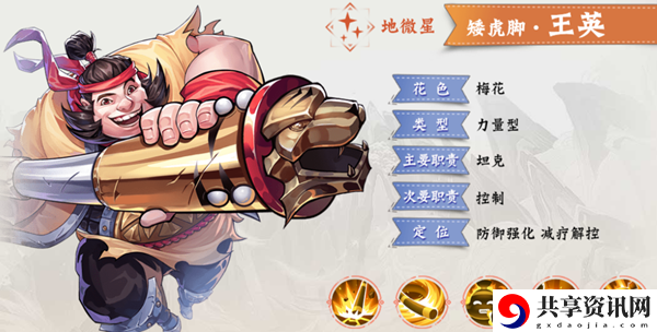 小浣熊百将传王英技能强度介绍：不要被表面现象所迷惑