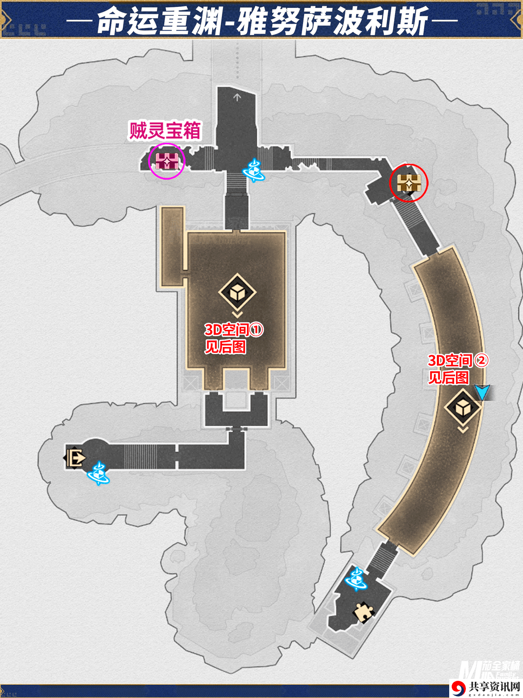 崩坏星穹铁道命运重渊宝箱位置 崩铁雅努萨波利斯宝箱位置在哪
