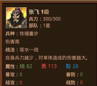 风云天下人物介绍张飞-风云天下张飞是谁