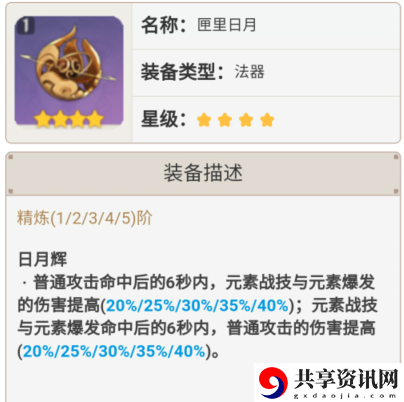 原神嘟嘟可故事集属性介绍