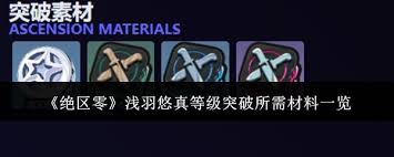绝区零裁纸刀突破材料有哪些