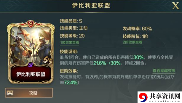 伊比利亚联盟技能介绍 游戏内成就与徽章收集
