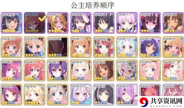 公主连接2020优先培养角色顺序 角色培养推荐