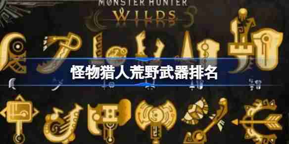 怪物猎人荒野武器怎么排名 怪物猎人荒野武器排名