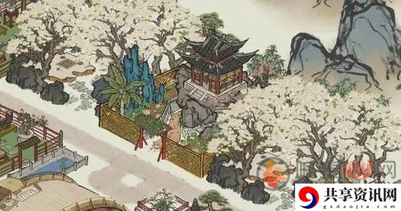 江南百景图春花店铺在哪里 江南百景图春花店铺位置分享
