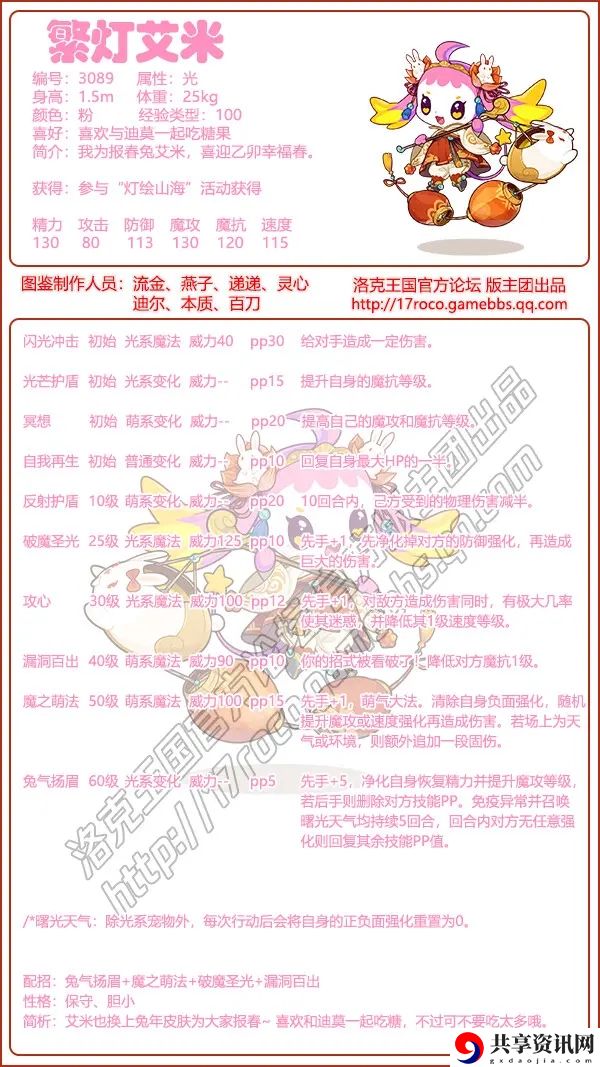 繁灯艾米性格技能搭配推荐 稀有道具全收集步骤
