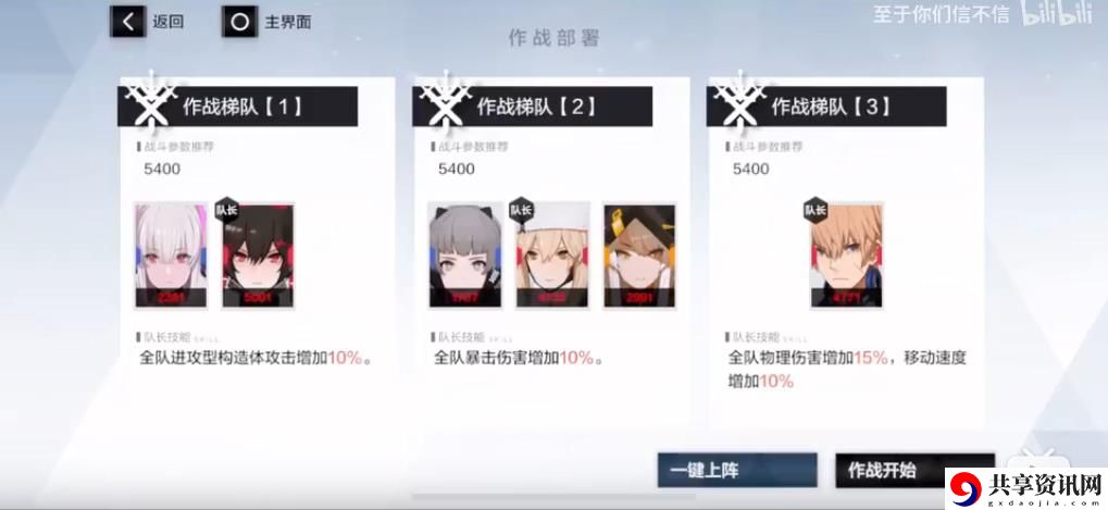 战双帕弥什据点5-1详细通关阵容搭配攻略（附通关视频）[视频]