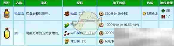 星露谷物语炼油机使用方法介绍