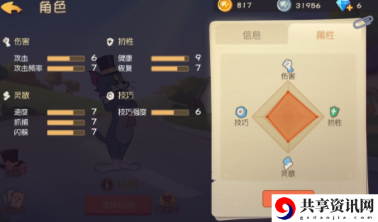 猫和老鼠欢乐互动汤姆玩法怎么玩-猫和老鼠汤姆技能加点推荐