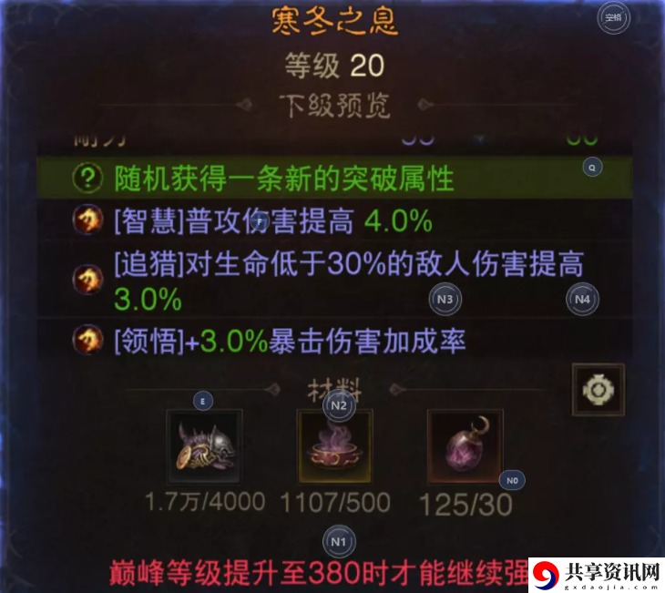 第四条突破属性选择攻略 难关突破必胜策略