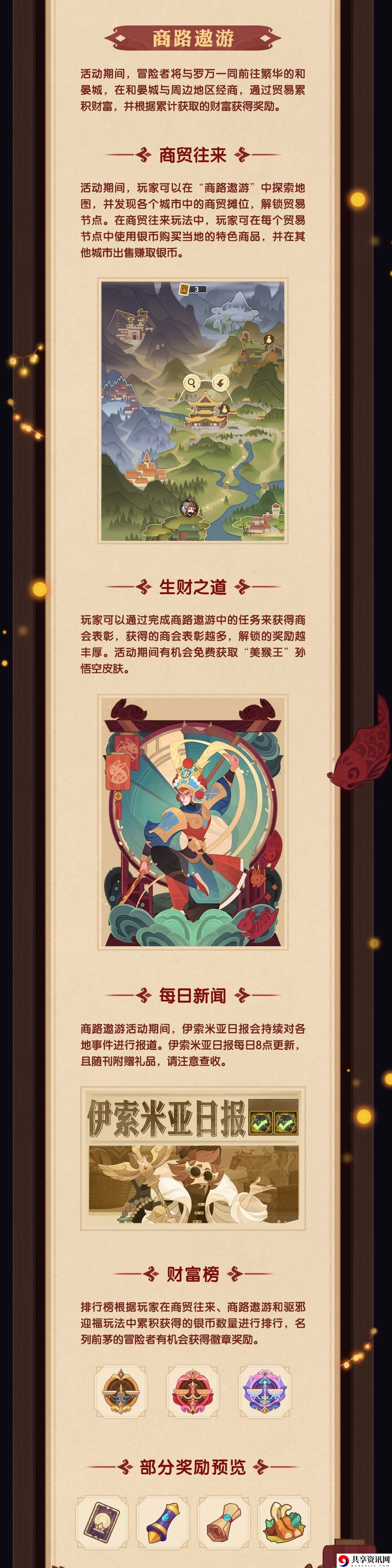 繁华启行活动介绍 留意游戏中的隐藏元素