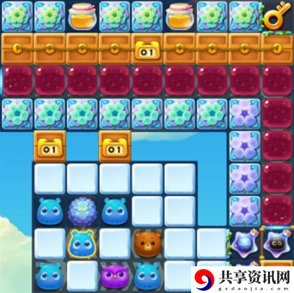 开心消消乐1703关怎么过-开心消消乐1703关三星攻略