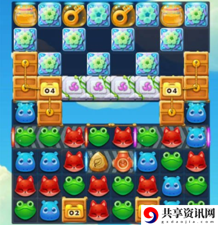 开心消消乐1670关怎么过-开心消消乐1670关三星攻略