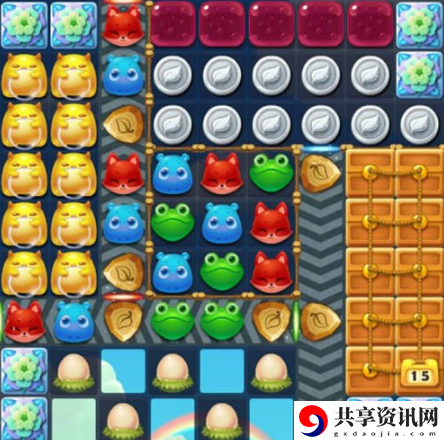 开心消消乐1660关怎么过-开心消消乐1660关三星攻略