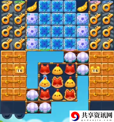 开心消消乐1672关怎么过-开心消消乐1672关三星攻略