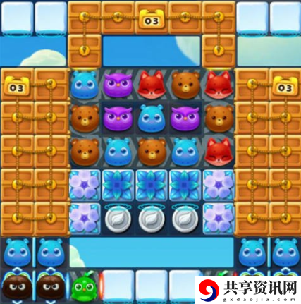 开心消消乐1698关怎么过-开心消消乐1698关三星攻略