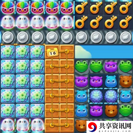开心消消乐1668关怎么过-开心消消乐1668关三星攻略