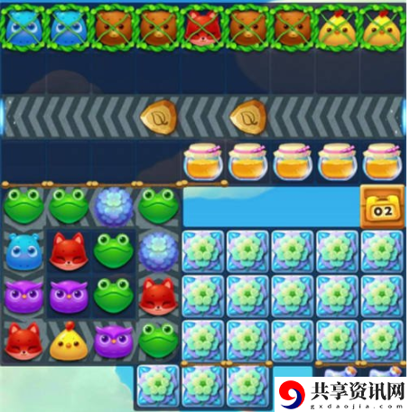 开心消消乐1658关怎么过-开心消消乐1658关三星攻略