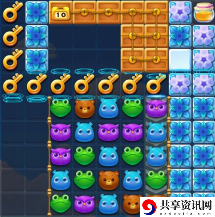 开心消消乐1618关怎么过-开心消消乐1618关三星攻略