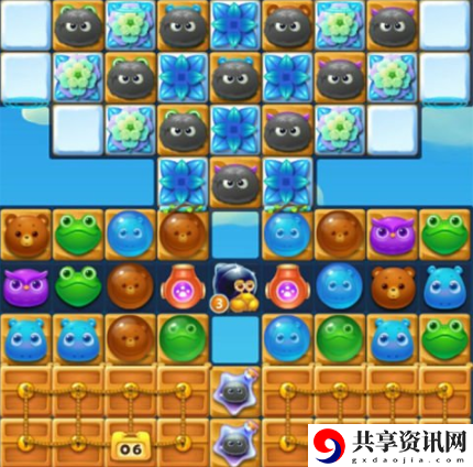 开心消消乐1625关怎么过-开心消消乐1625关三星攻略
