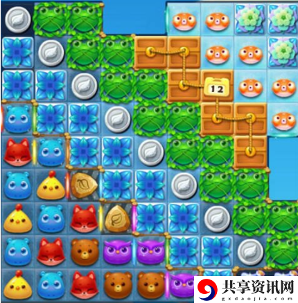 开心消消乐1605关怎么过-开心消消乐1605关三星攻略