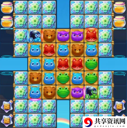 开心消消乐1600关怎么过-开心消消乐1600关三星攻略
