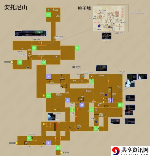 安托尼山地图通过攻略 游戏中的顶级装备获取
