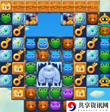 开心消消乐1523关怎么过-开心消消乐1523关三星攻略